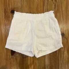 GAP ホワイトショートパンツ コットン 110