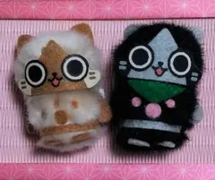 ✨Monster Hunter✨アイルー＆メラルー 猫キャラぬいぐるみ２個セット