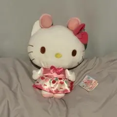 ハローキティ ぬいぐるみ ピンクドレス
