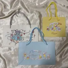 【新品・未使用】Desiree デジレー　ショッパー　ショップ袋　3枚