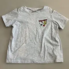 ハローキティ Tシャツ 130cm グレーのサムネイル