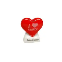 【新品・未使用】Ｉ♥ FRANCE　ハート　フェーヴ　フェーブ　フランス　送料込