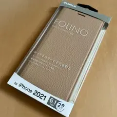 iPhone 13 薄型PUレザーフラップケース