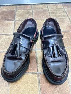 Dr.Martens ADRIAN タッセルローファー CHERRY RED43 - メルカリ
