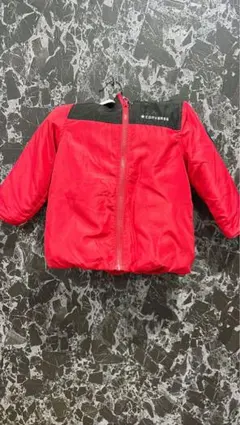 【子供服】CONVERSE 中綿　アウター　レッド