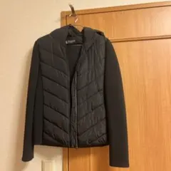 ZARA ブラック ジャケット フード付き