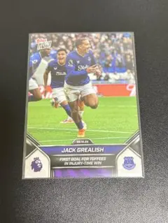 Topps Now Jack Grealish Everton グリーリッシュ