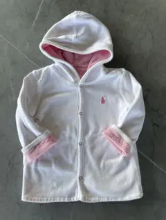 ラルフローレン　ロゴ刺繍パーカー　80