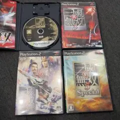 ps2ソフト真 三國無双2,3,4,5 4本セット