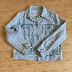 GU.ライトブルー デニムジャケット