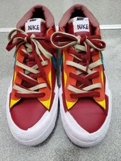NIKE SACAI KAWS BLAZER LOW TEAM RED　カウズ