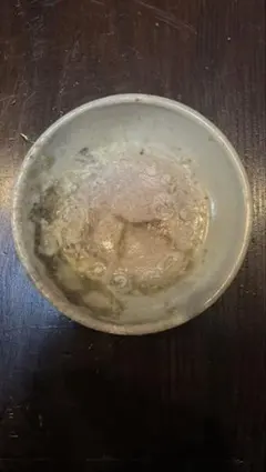 皿□古黄瀬戸 茶瓶敷 糸切り高台 敷皿お 茶道具 古美術 時代物 骨董品