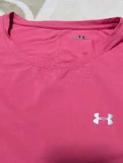 XL Under Armour アンダーアーマー　ピンク UV　長袖シャツ