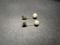 星とパールのピアス：レディース：女性：ファッション：おしゃれ：アクセサリー：洋服