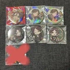 うらたぬき 缶バッジ 6個セット