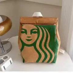 新品海外スターバックス ロールトップバックパックリュックサック　防水タイプ