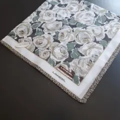 LANCEL 花柄 ハンカチ