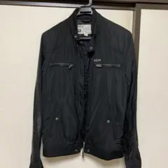 ディーゼル　ナイロン　ライダースジャケット　Ｌサイズ