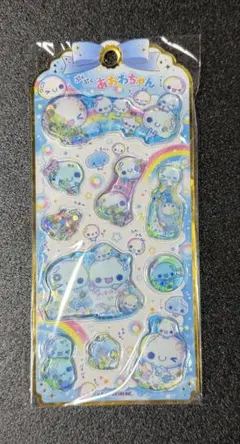ぷくぷくあわわちゃん ウォーターインシール カミオジャパン 新品未開封品
