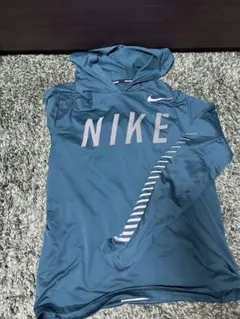 NIKE DRI-FIT フード付きランニングシャツ