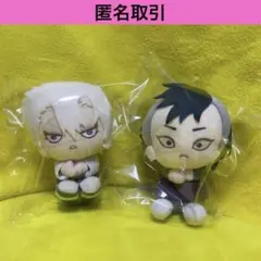 鬼滅の刃 不死川実弥 玄弥 ぽふっとぬいぐるみセット キーホルダーマスコット