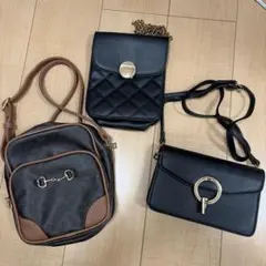 ショルダーバッグ 3点セット