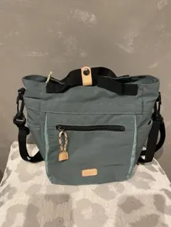 studio CLIP撥水2WAYショルダーバッグ カーキ