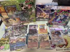 リザードン&レックウザ関連BOX,カード, PSAのセット　151リザードンex