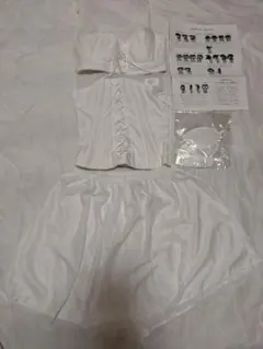 オフホワイト ブライダルインナー 3点セット D65 Mサイズ