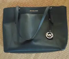 MICHAEL KORS トートバッグ A4収納可能 通勤 通学 ネイビー