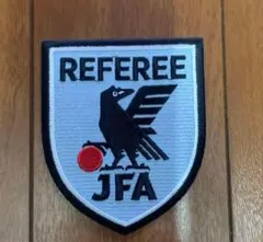 美品】サッカー 3級 審判 ワッペン レフェリー レフリー 白ふち 新品未 