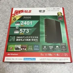 BUFFALO WSR-3000AX4P-BK Wi-Fi 6ルーター