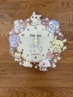 ポケットモンスター イーブイフレンズ アイコンウォールクロック 未