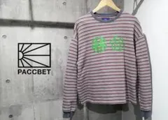 RASSVET PACCBET スウェットシャツ　緑　赤