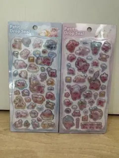 カービィ プチドロップシール 2枚セット