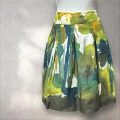 Max Mara WEEKEND LINE フレアスカート　総柄　40サイズのサムネイル