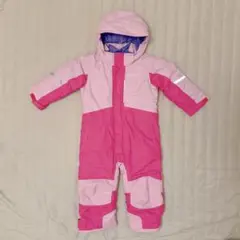 Columbia コロンビア　ピンク スキーウェア 3T キッズ スノースーツ