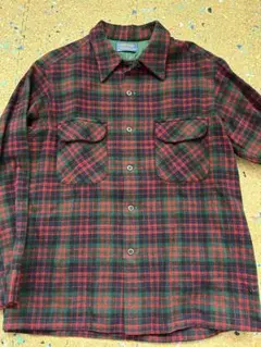 USA製Pendleton ペンドルトン ウール シャツ L タータンチェックのサムネイル