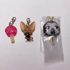 ズートピア めじるしアクセサリー チャーム ガチャガチャ