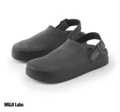 MUJI Labo 신사 가죽 힐 벨트 크로그 슈즈 28cm