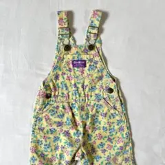 kids vintage OshKosh flower overallのサムネイル