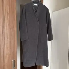 PLST ウールモッサシャギーコート