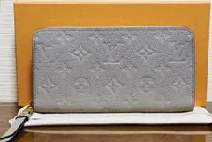 【LOUIS VUITTON】ジッピー・ウォレット　モノグラム・アンプラント