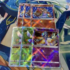 TCG かがやくヒードラン　かがやくサーナイト　アマージョ