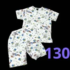 130cm 甚平 パジャマ トイストーリー パジャマ 子供 ディズニー