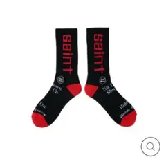 SAINT MICHAEL SOCKS / SIT DOWN / BLACKのサムネイル