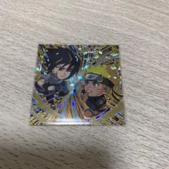 NARUTO シール ウエハースにふぉるめーしょん うちはサスケ うずまきナルト