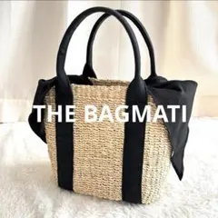 ザバグマティ　The Bagmati かごバッグ　ハンドバッグ　ブラック