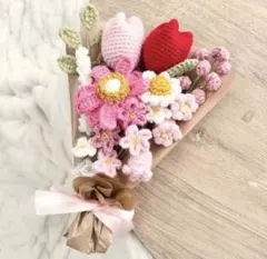 【 30 】即購入◎ 毛糸の花束 枯れない花束 卒業式 記念日 プレゼント