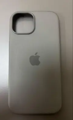 Apple iPhone15用　純正品シリコンケース グレー